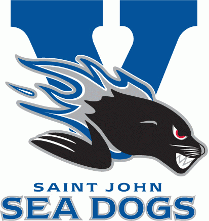 saint john sea dogs 2010 anniversary logo iron on transfers for T-shirts